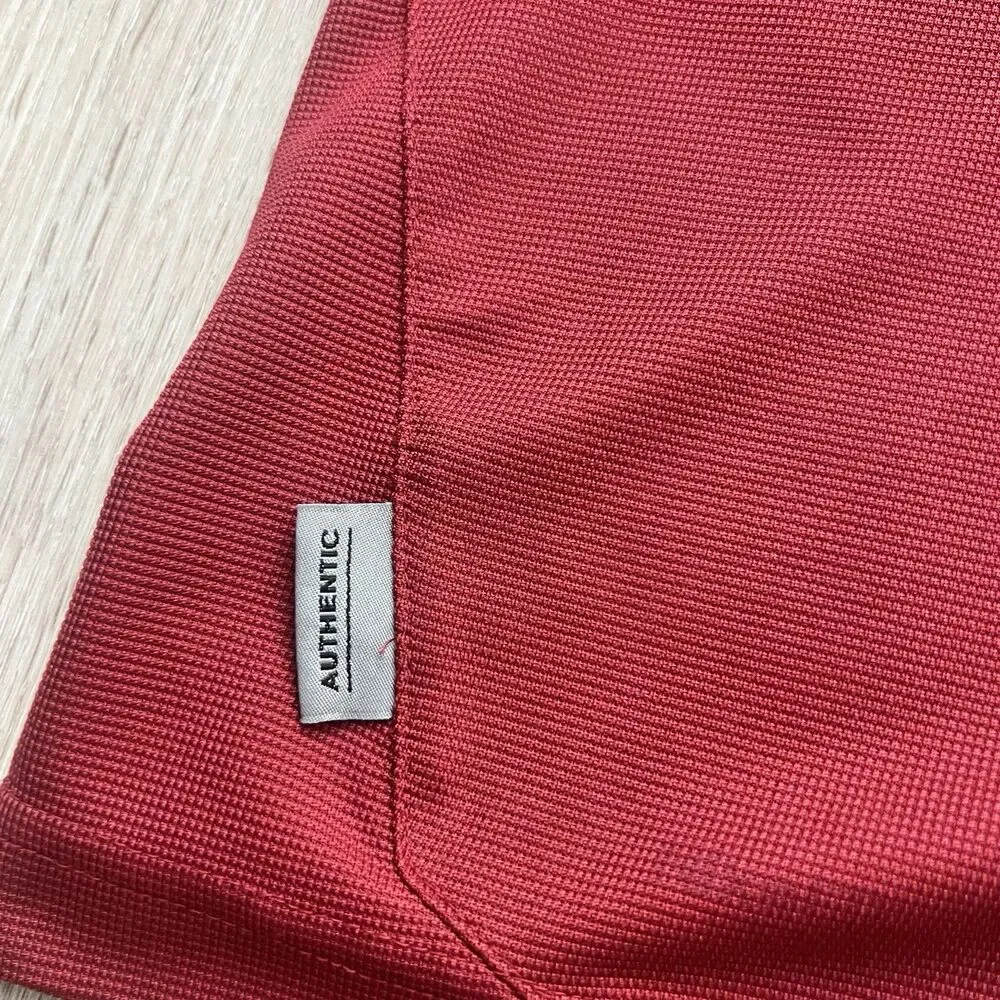 Vintage Y2K Nike Team University of Alabama Crimson Tide Golf Polo Size M Red